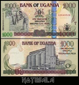 Uganda 1000 1,000 Shillings 2009 Pick-43d NEW-UNC