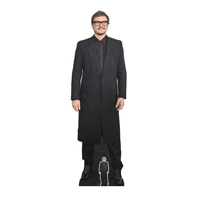 Pedro Pascal Black Shirt Lifesize Cardboard Cutout with Free Mini Standee - Image 1 of 3