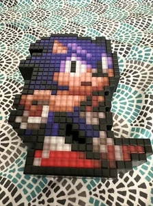 Pixel Pals Sonic the Hedgehog Lights Up Stand Up Sega PDP (RARO) (LEER DESCRIPCIÓN) - Imagen 1 de 2