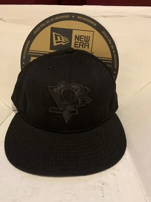 New Era 59Fifty Pittsburgh Penguins hat Size 7 3/8 Check Pictures - Image 1 of 4