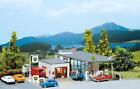 Faller N Scale Building/Structure Kit BP Petro/Gas Station Fuel Island/Store