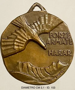 ETIOPIA FORZE ARMATE DELL’HARAR A.XV 1937 E.F. MEDAGLIA MIGNON CAMPAGNE D’AFRICA - Picture 1 of 6