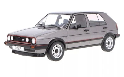 MODELCAR GROUP 1:18 AUTO DIE CAST VOLKSWAGEN GOLF II GTI GRIGIO SCURO   MCG18390 - Immagine 1 di 2