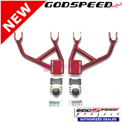 Adjustable Rear Upper Camber Arms Ball Joints For Prelude 92-01 Godspeed# AK-118 - Image 1 of 4