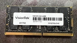 Vision Tek 401743 16Gb DDR4 2666 SO-DIMM - Picture 1 of 1