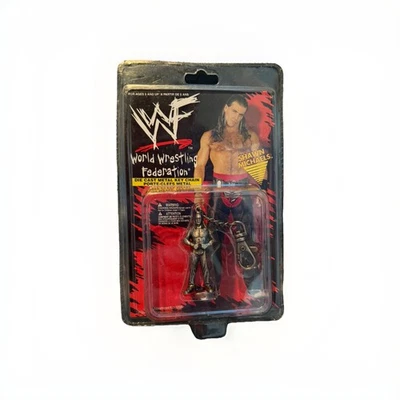 WWF WWE SHAWN MICHAELS DIE CAST METAL KEY CHAIN (SEALED) LOOK - Image 1 of 2