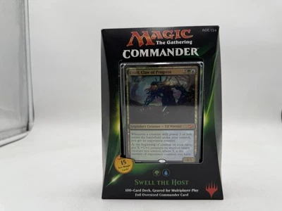 Magic: the Gathering Commander Swell the Host 100 Card Deck w/Oversized Card - Image 1 of 4