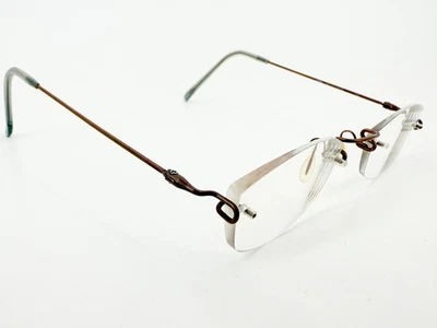 Monturas de gafas Kazuo Kawasaki Kooki MP-631 B-Titan...[]19-140 marrón L199 Foto 1 de 4