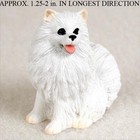 Mini American Eskimo Mini Hand Painted Figurine