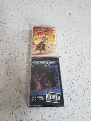 2 cassettes (tapes) Meliah Rage -Solitary Solitude 1990 Live Kill 1989 Epic Rec - Image 1 of 3