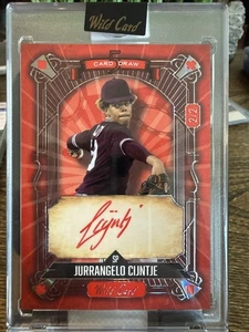 Comodín Jurrangelo Cintje 2024 tinta roja automático/2 Seattle Mariners!! - Imagen 1 de 5