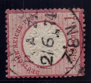 Dt. Reich Michel número 19, sellado - Imagen 1 de 2