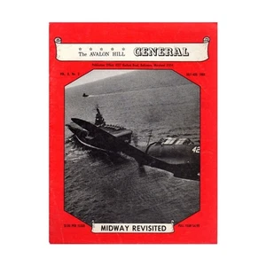 Avalon Hill General Mag Vol. 6, #2 "Midway, Anzio" Mag VG - Picture 1 of 1