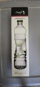 Denizli Handmade Crystal Whiskey Bottle 33 1/4 Oz - Lead Glass - Picture 1 of 3
