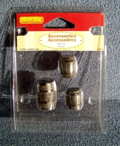 Lemax - Barrels - Village Collection - 14634 - Figur - 3er Set - EUC - Bild 1 von 2