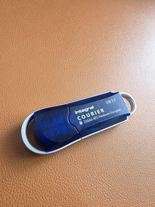 Integral 4GB Courier-197 256-Bit Encrypted 2.0 USB Secure Drive FIPS 197 - Picture 1 of 6
