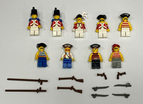 LEGO 6277 Imperial Trading Post minifigure complete set ALL 9 figures!