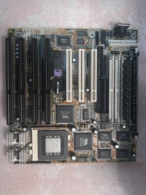 P55-VP2 Motherboard Pentium MMX 200MHz, 32MB RAM & ASUS PCI-v264CT GPU – Tested - Bild 1 von 4