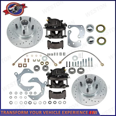 11 Inch Disc Brake Conversion Kit Fits For Ford and Mercury Cars 1949 1950-1953 Foto 1 de 4