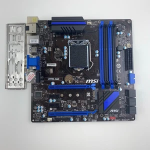 MSI H97M-G43 Micro-ATX Motherboard | LGA 1150 | DDR3 | HDMI DVI VGA - Picture 1 of 5