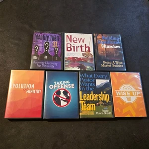 Duane Sheriff Ministries CD Lot 7 Sets Identity Theft New Birth Wise Up Church - Picture 1 of 23
