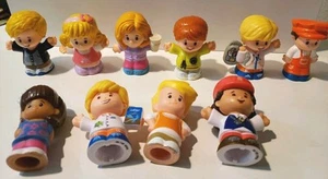 fisher price little people Lot Of 10 Kids & Workers Boys And Girls  - Picture 1 of 6