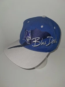 Vintage Duke Blue Devils SnapBack Polyester/ Wool Hat Cap Fresh Caps - Picture 1 of 9