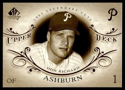 2005 SP Legendary Cuts Don Richard Ashburn #66 - Image 1 of 2