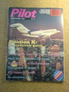 PILOT MAGAZINE - CITATION X - Sept 1998 Vol 32 # 9 - Picture 1 of 1