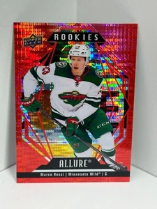 2022-23 Upper Deck Allure #131 Marco Rossi RC Red Rainbow - Imagen 1 de 2