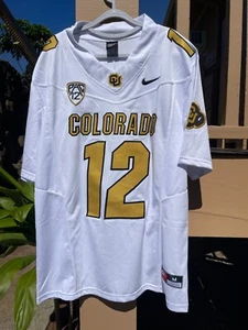 TRAVIS HUNTER COLORADO BUFFALOES JERSEY MENS MEDIUM HEISMAN #12 jaguars - Picture 1 of 2