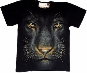 BLACK PANTHER HD-TSHIRT M L XL XXL KATZE SCHWARZER PANTHER HD-DRUCK BOUNCE - Bild 1 von 5