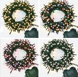 200 LED Außen Batteriebetrieben Lichterkette Weihnachten Lichterkette Wasserdicht - Bild 1 von 14