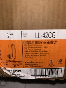LL Conduit Body’s Bridge Port 3/4” - Picture 1 of 1