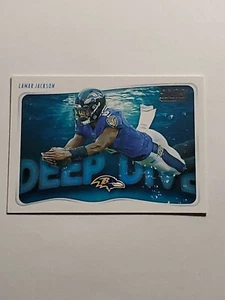 LAMAR JACKSON 2020 Score Deep Dive #DD-LJ Baltimore Ravens Insert - Picture 1 of 2