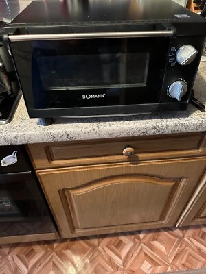 Bomann DA Multi Pizza Ofen MPO2246CB sw schwarz Tischbacköfen/Backgrill 622461 - Bild 1 von 2