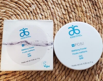 Arbonne FC5 Mattifying Powder SEALED in Box HTF - USA SELLER - Image 1 of 3