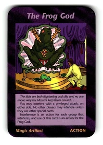 Der Frosch Gott Karte unbegrenzt INWO Illuminati Neue Weltordnung - Bild 1 von 4