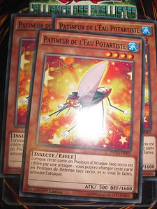 YU-GI-OH! COM PATINEUR DE L'EAU POTARTISTE DUEA-FR005 LOT DE 3 (PLAYSET) ED 1 - Picture 1 of 1