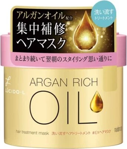 LUCIDO-L Aceite de Argán Ex Mascarilla Tratamiento Capilar Fragancia Floral 220g - Imagen 1 de 1