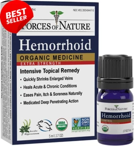 Hemorrhoid Control Extra Strength Organic 5Ml FDA Approved - Picture 1 of 12