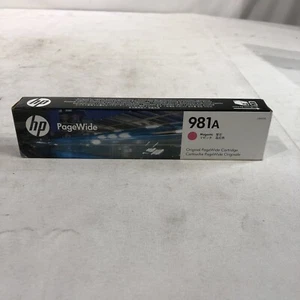 HP Original PageWide 981A Tintenpatrone - Magenta - J3M69A - Exp. Mar 2019 - Bild 1 von 5