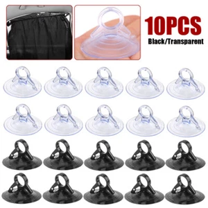 10X Suction Cup Hook For Auto Car Interior Sunshade Suction Cup Universal 2Color - Picture 1 of 12