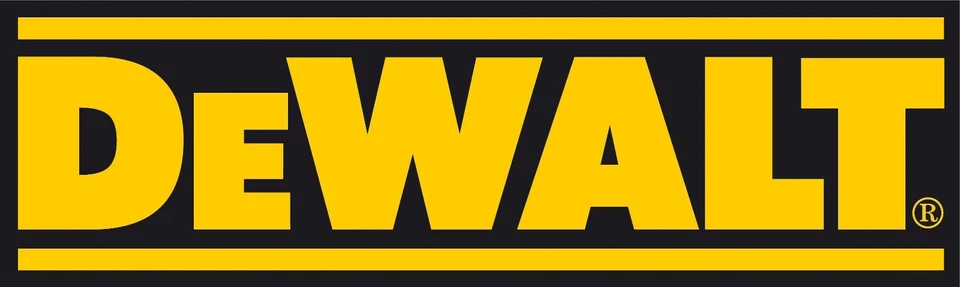 Dewalt tools sticker logo weatherproof bumper vinyl decal