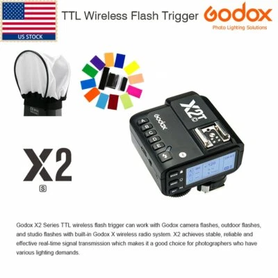 US Godox X2T-S TTL Wireless Flash Trigger f Sony Camera Bluetooth Connection HSS - Image 1 of 4