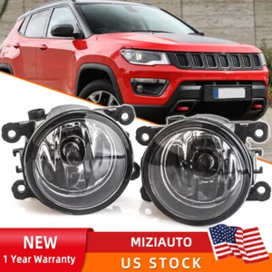 Faros antiniebla para parachoques Jeep Compass 2017-2020 bombilla H11 lente transparente derecha e izquierda - Imagen 1 de 13