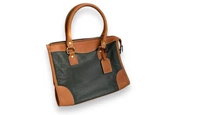 Bolso de mano de cuero Ghurka verde | Nuevo sin etiquetas - Imagen 1 de 8