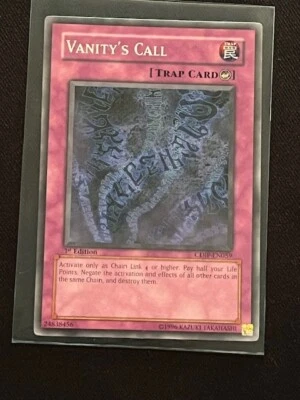 Vanity's Call CDIP-EN059 1st Edition YuGiOh Card - Image 1 of 4