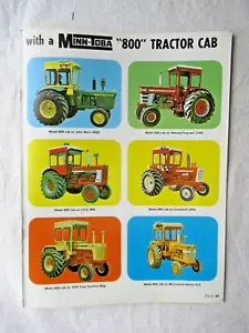 Cabina de tractor 1968 impresión AD John Deere 4020 Farmall 806 estuche 1030 Cockshutt 1950 - Imagen 1 de 1
