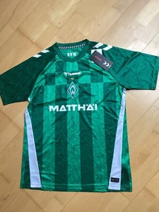 SV Werder Bremen Trikot Gr L, Hummel, mit Spielerunterschrift, neu mit Etikett - Bild 1 von 3